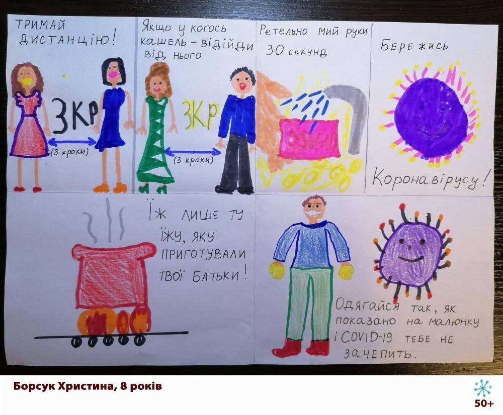 Congratulations to the winners and participants of the children’s drawing contest “Elderly people and coronavirus”!